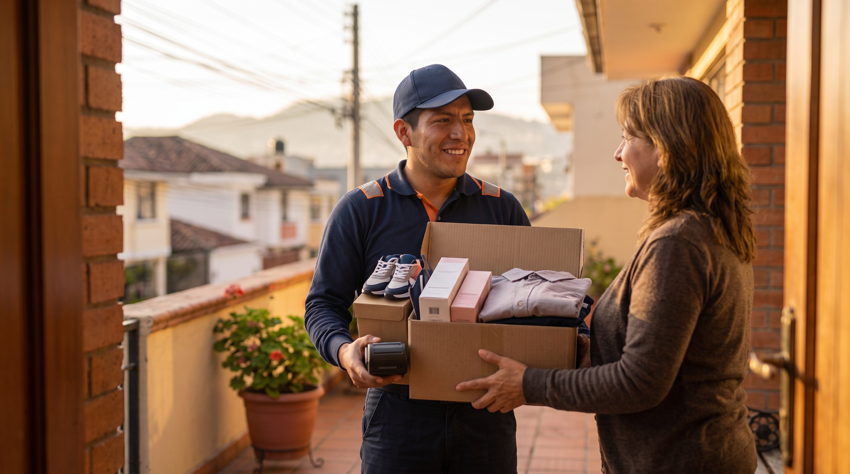 Entrega de pedidos de ecommerce con cobro contra entrega